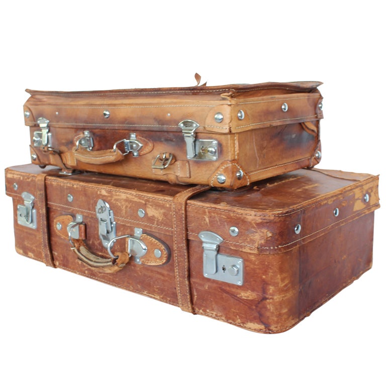 Vintage Leather Suitcases 46