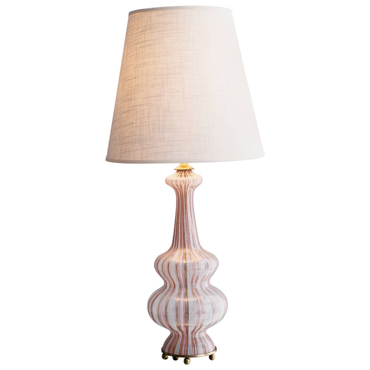 Vintage Murano Glass Lamp 116