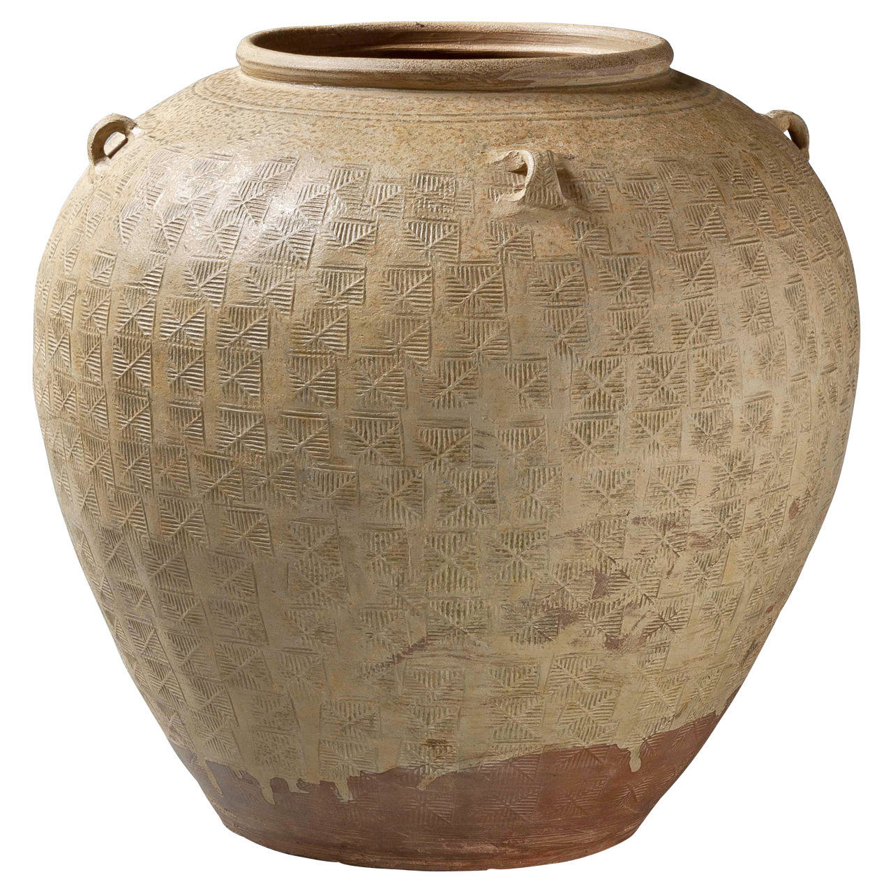 Eastern Han dynasty pottery jar, 2nd century AD