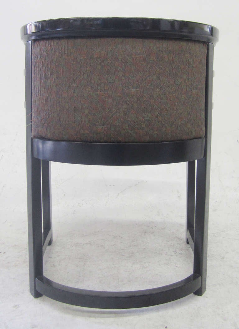 BarrelBack Dining Chairs by Josef Hoffmann, Set of Four