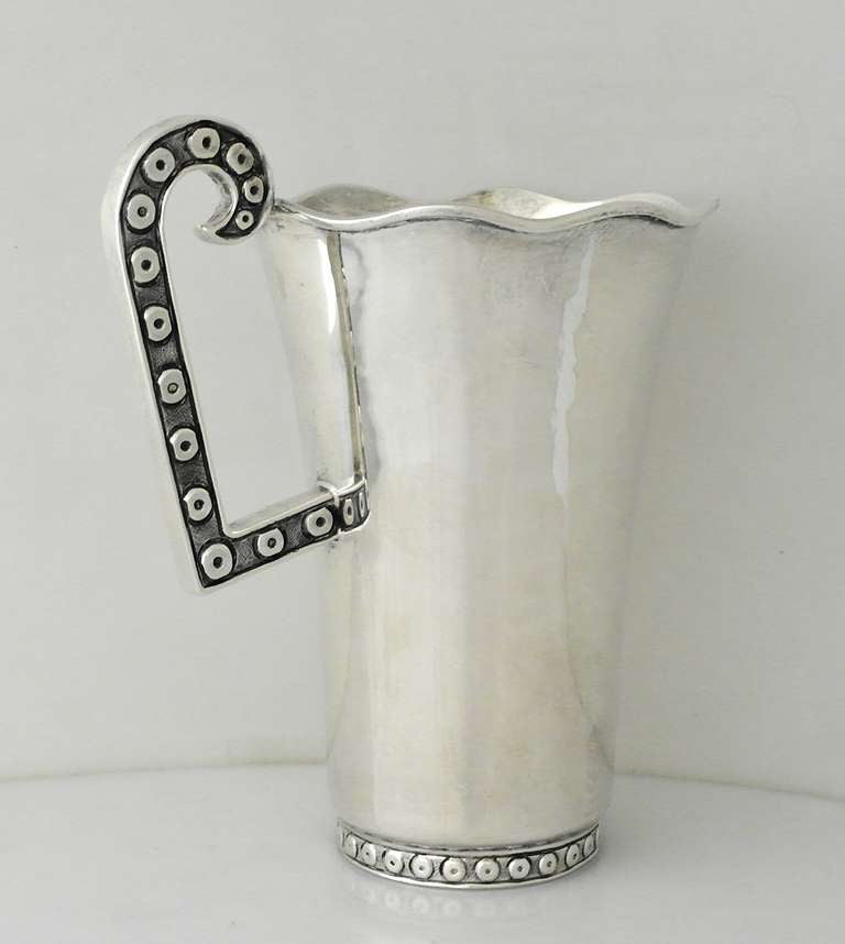 Tane Mexico Sterling Silver Pitcher at 1stdibs