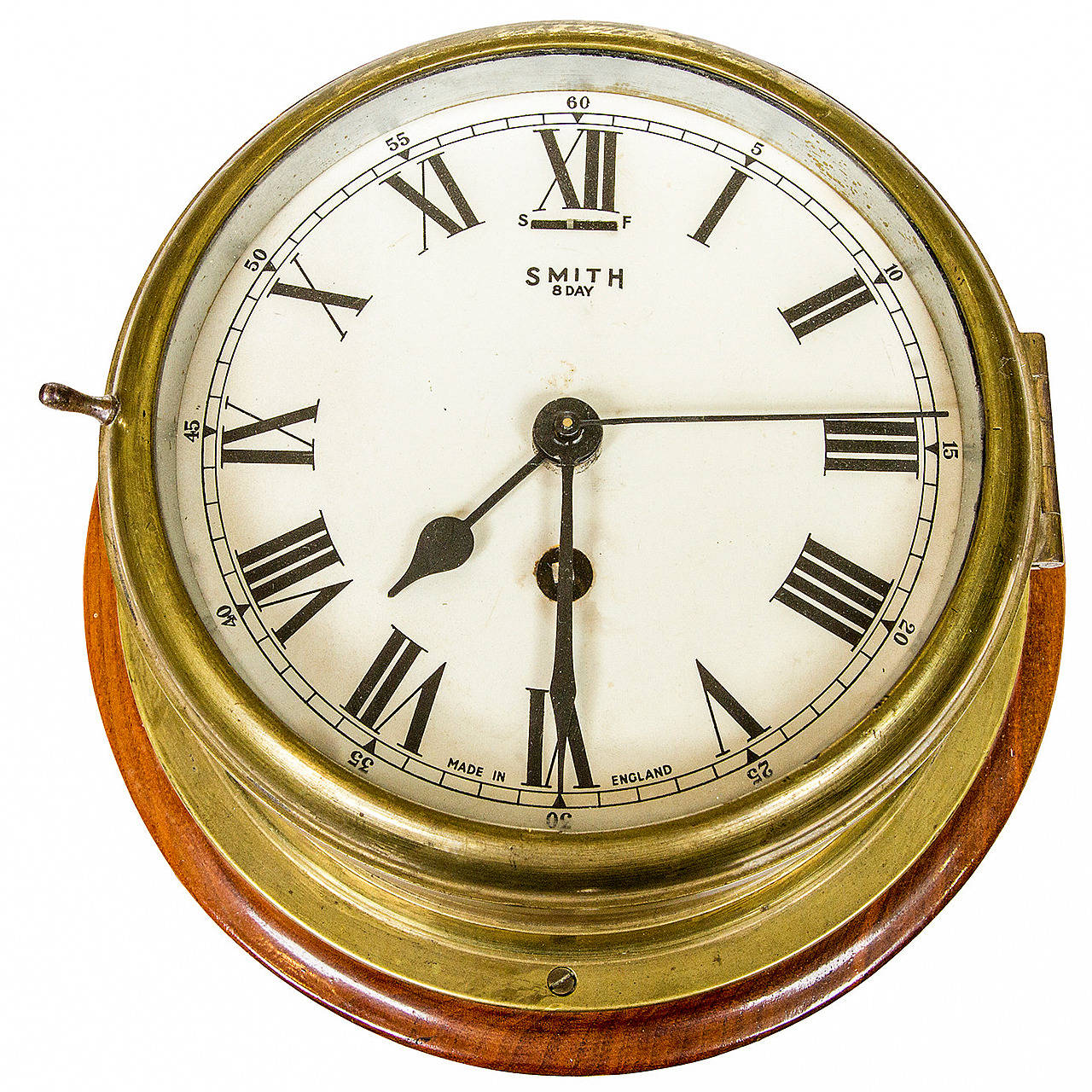 John Smith eight-day ship’s clock, 1930s