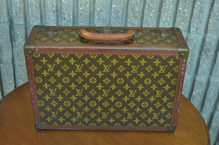 Louis Vuitton Luggage Hard Case Suitcase or Briefcase at 1stdibs