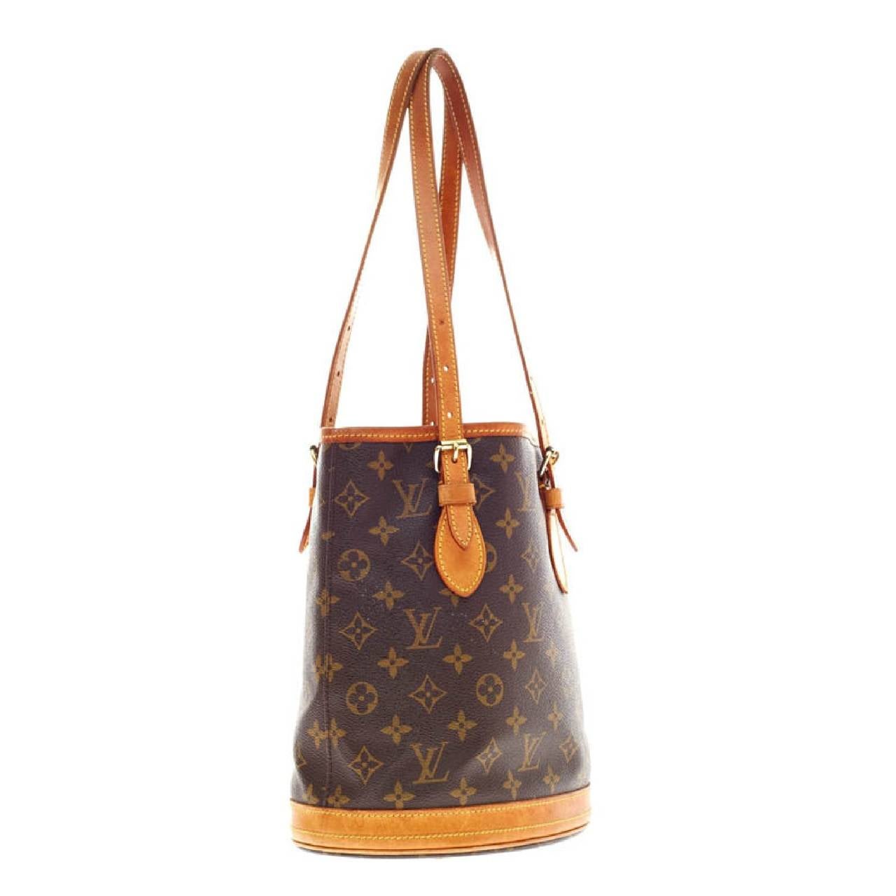 Louis Vuitton Bucket Bag Canvas Petit image 3